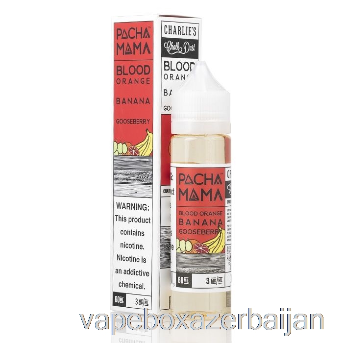 Vape Azerbaijan Blood Orange Banana Gooseberry - Pachamama - 60mL 0mg